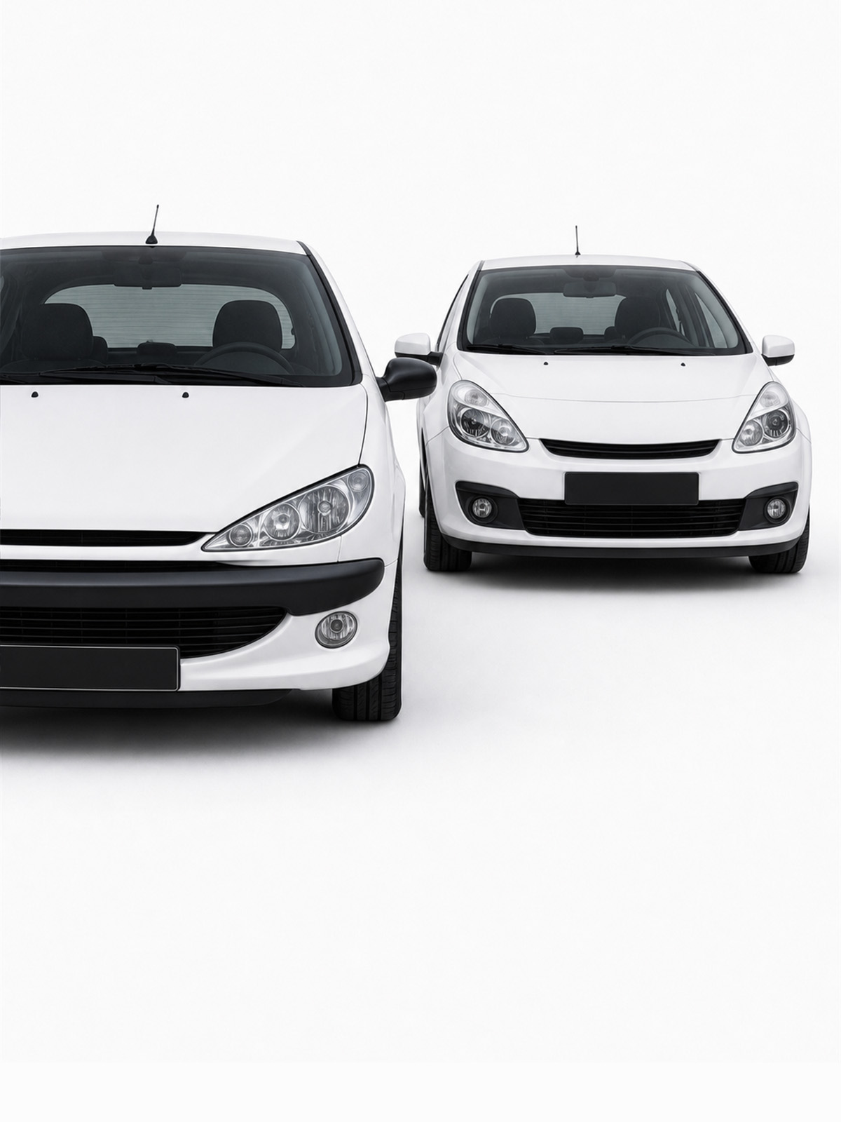 French vehicle series coverage for Peugeot, Renault, and Citroën headlight assemblies.