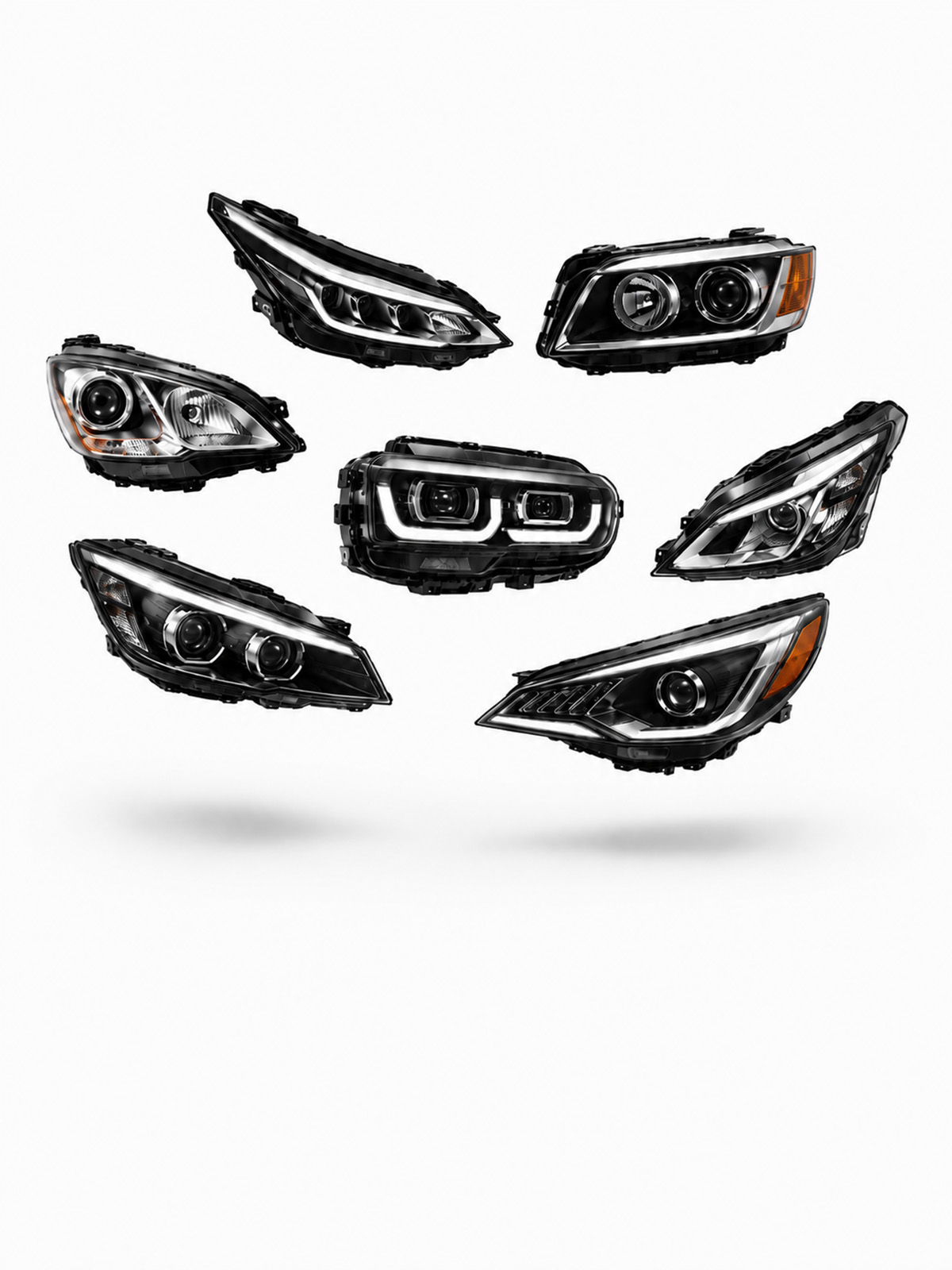 Regional vehicle series coverage for additional automotive headlight assembly applications.