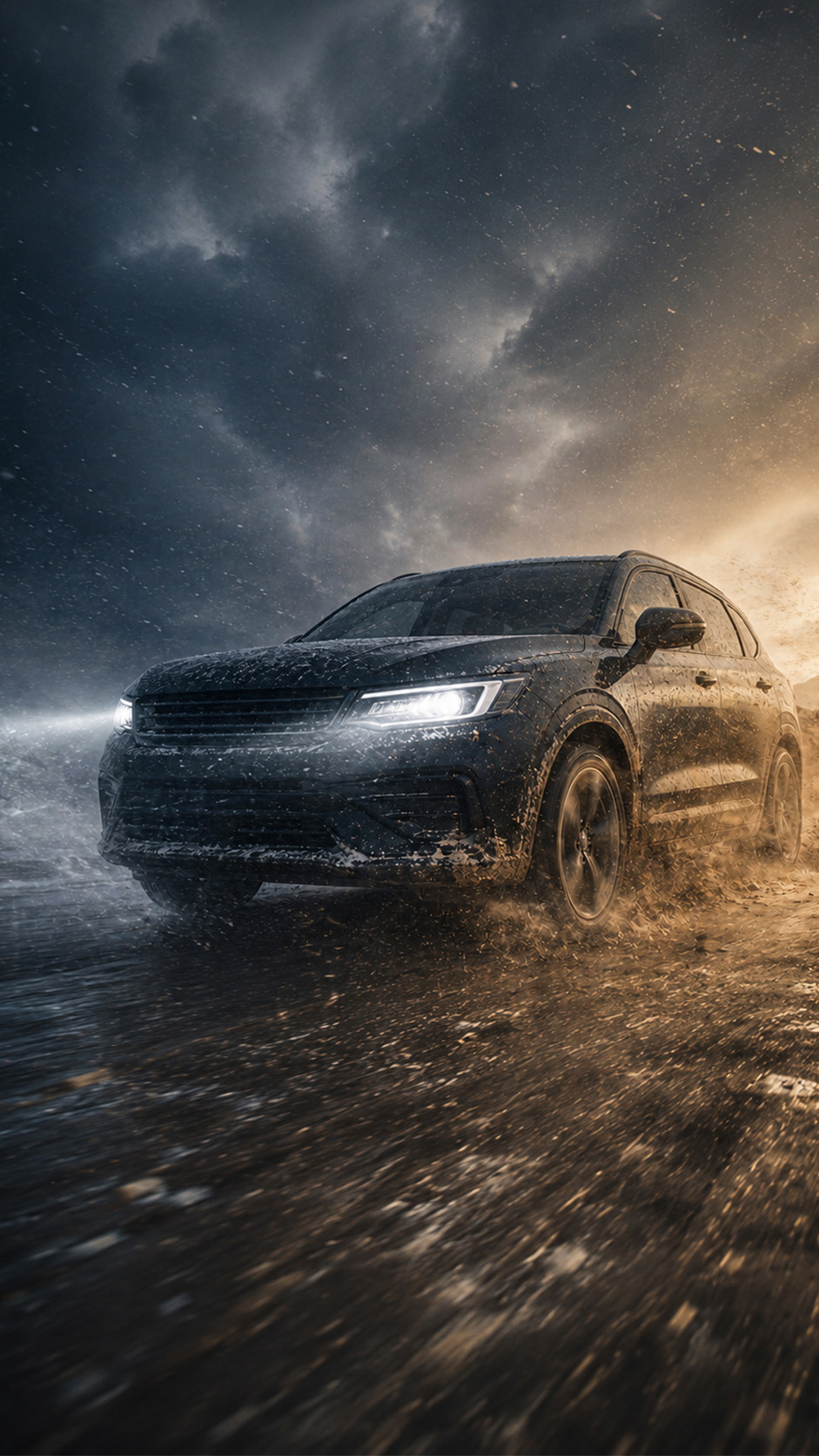 DUOMI weather resistance and lens clarity test scene mobile banner